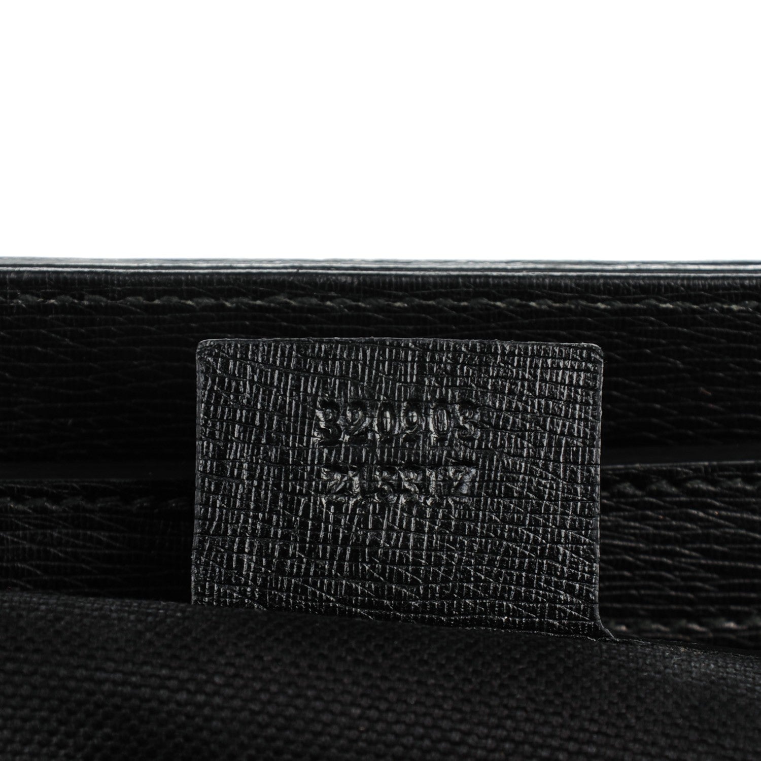 Gucci Textured Calfskin Large Bright Bit Tote Black 7 of 9