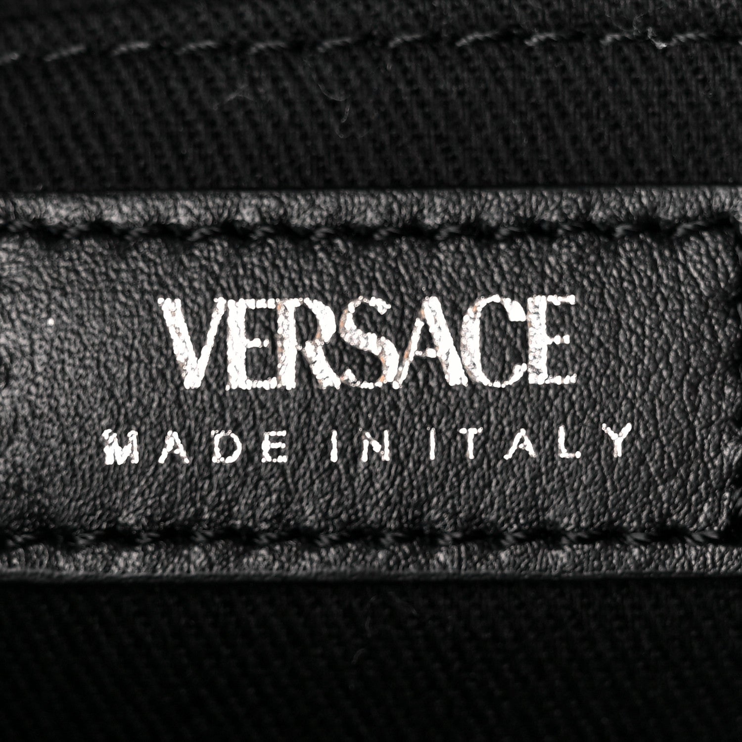 Versace Metallic Crackled Lambskin La Medusa Disco Round Crossbody Silver 6 of 11