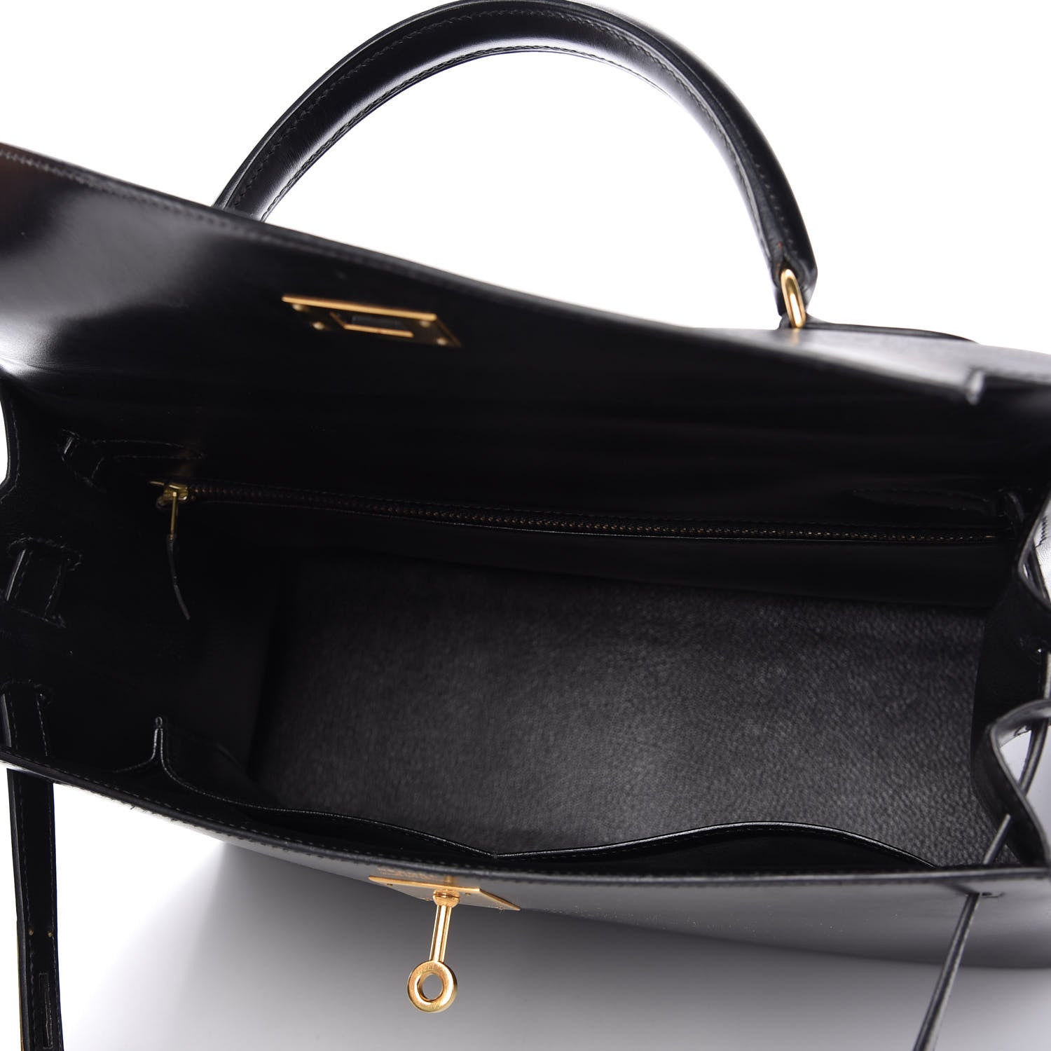 Hermes Box Kelly Sellier 32 Black 5 of 12