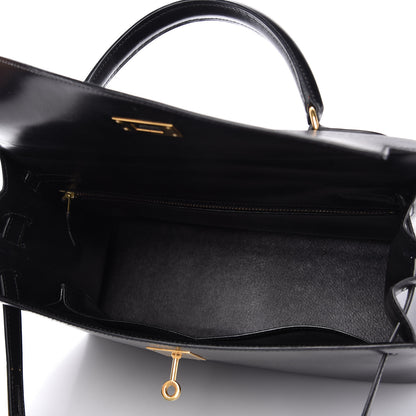 Hermes Box Kelly Sellier 32 Black 5 of 12