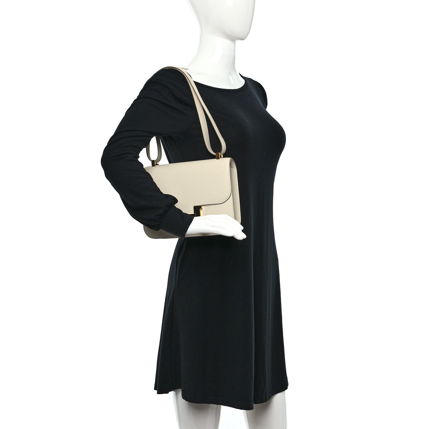 Hermes Epsom Constance 1-24 Craie 2 of 12