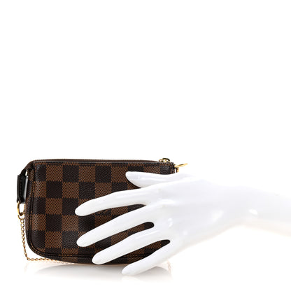 Louis Vuitton Damier Ebene Mini Pochette Accessories 2 of 7