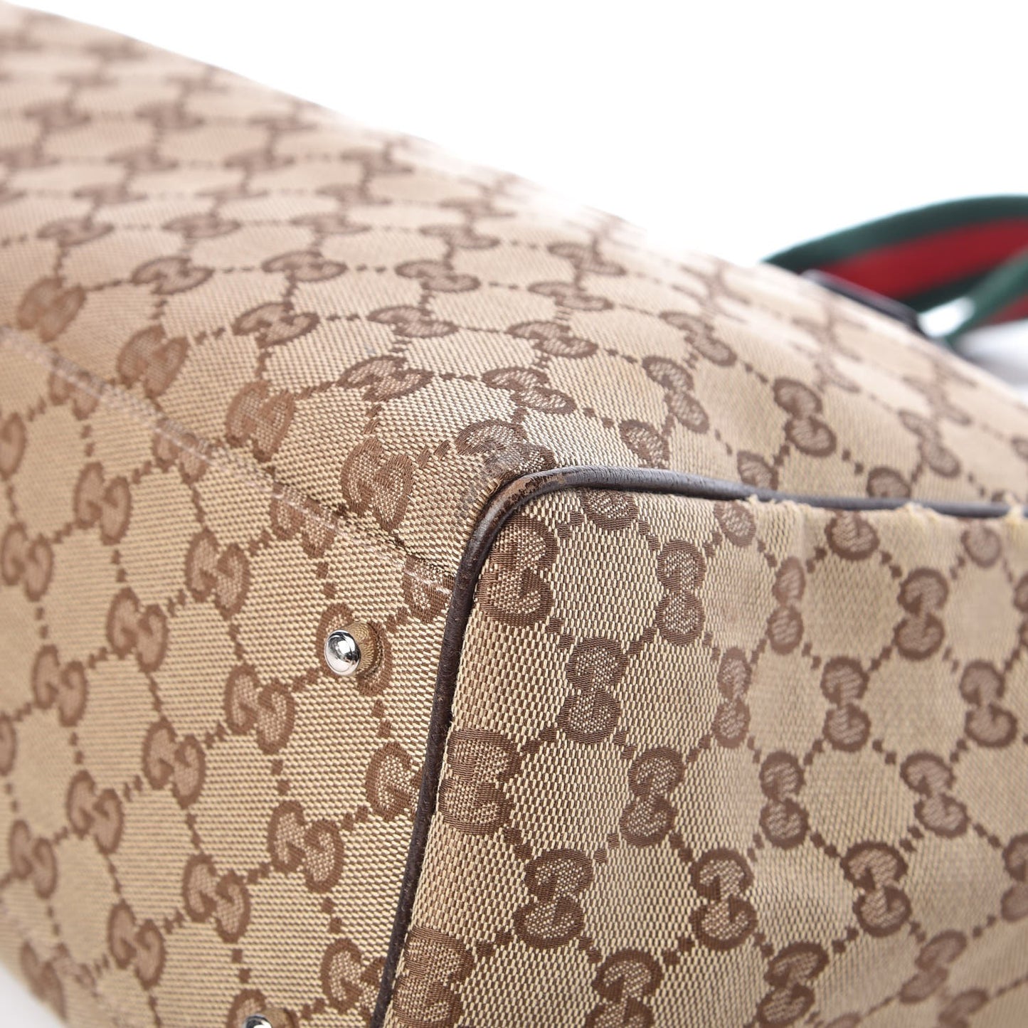 GG Monogram Pop Tote Brown