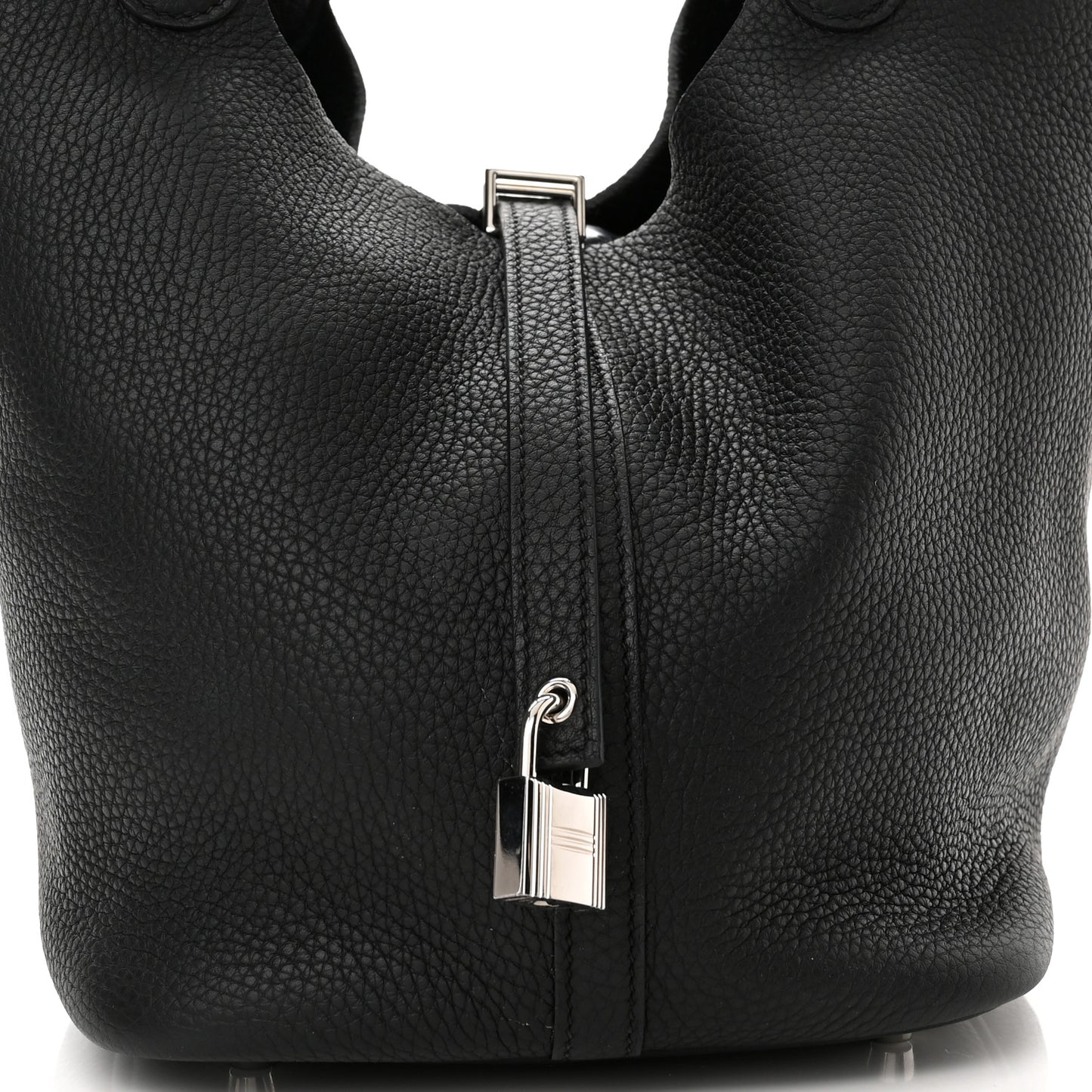 Taurillon Clemence Picotin Lock 22 MM Black