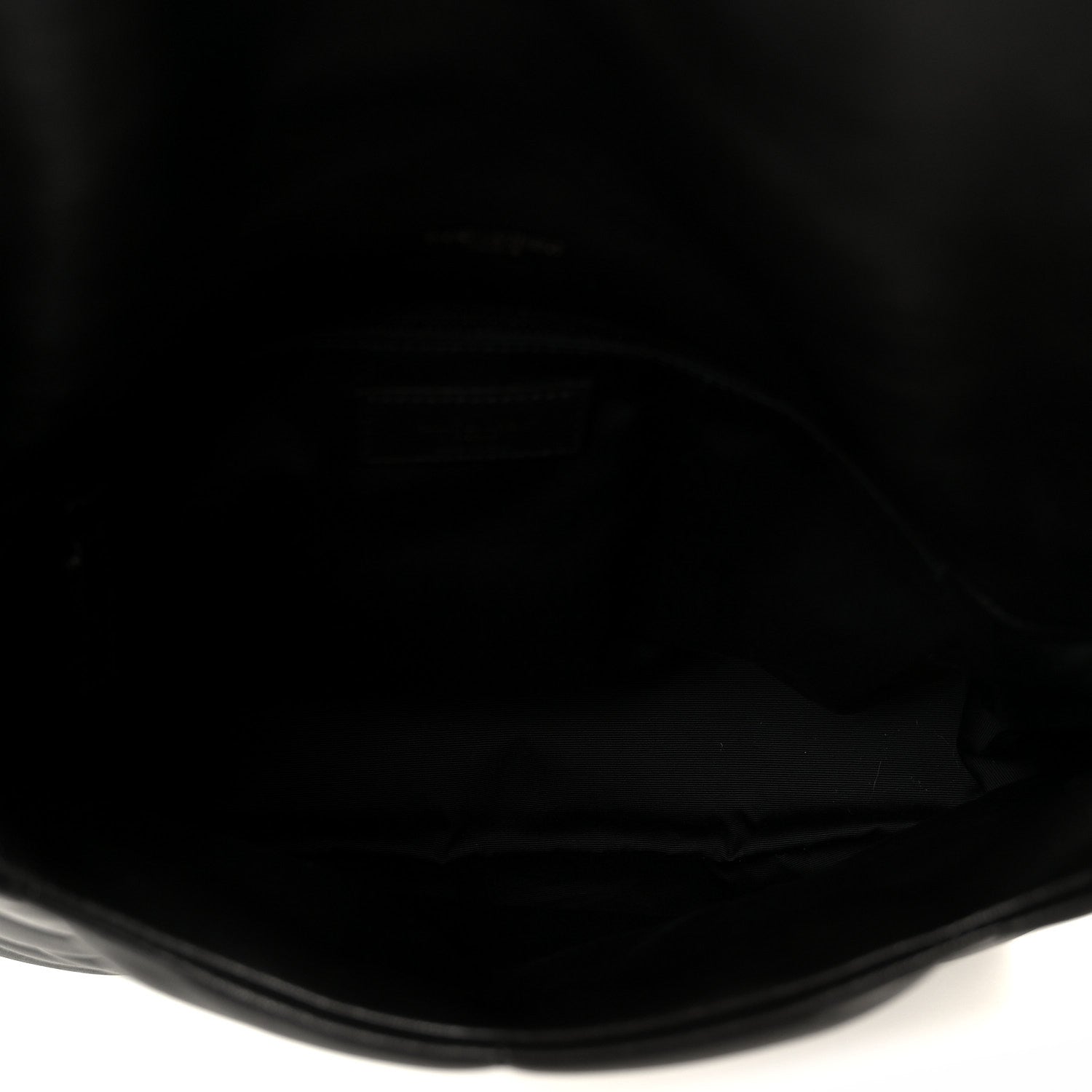 Saint Laurent Lambskin Quilted Monogram Monochrome Medium Loulou Puffer Chain Satchel Black 5 of 11