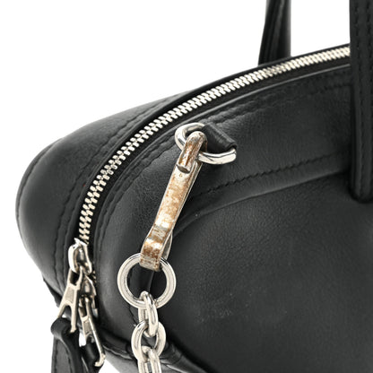 Balenciaga Calfskin XS Triangle Chain Duffle Black 13 of 14