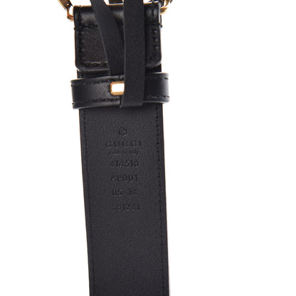 Gucci Calfskin Double G 30mm Belt 85 34 Black 4 of 7