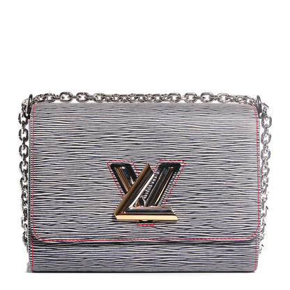 Louis Vuitton Epi Twist Shoulder Bag MM Denim Dark 1 of 7
