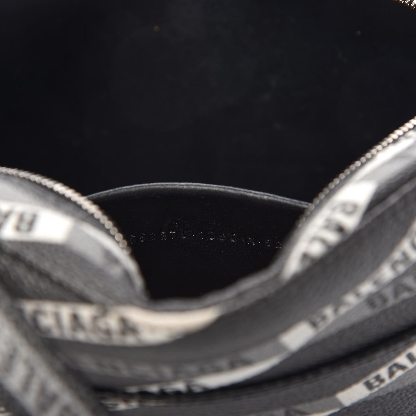 Coated Canvas Losange Monogram S Camera Bag Black Grey