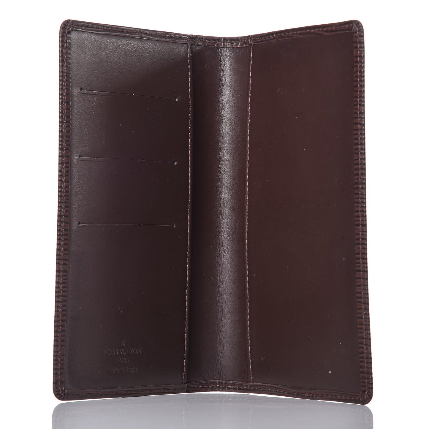 Epi Checkbook Organizer Wallet Moka