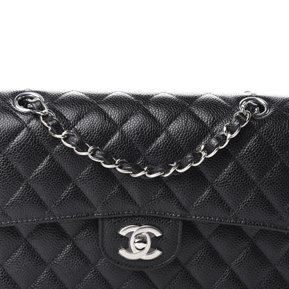 Chanel Caviar Quilted Small Double Flap Black 10 of 10