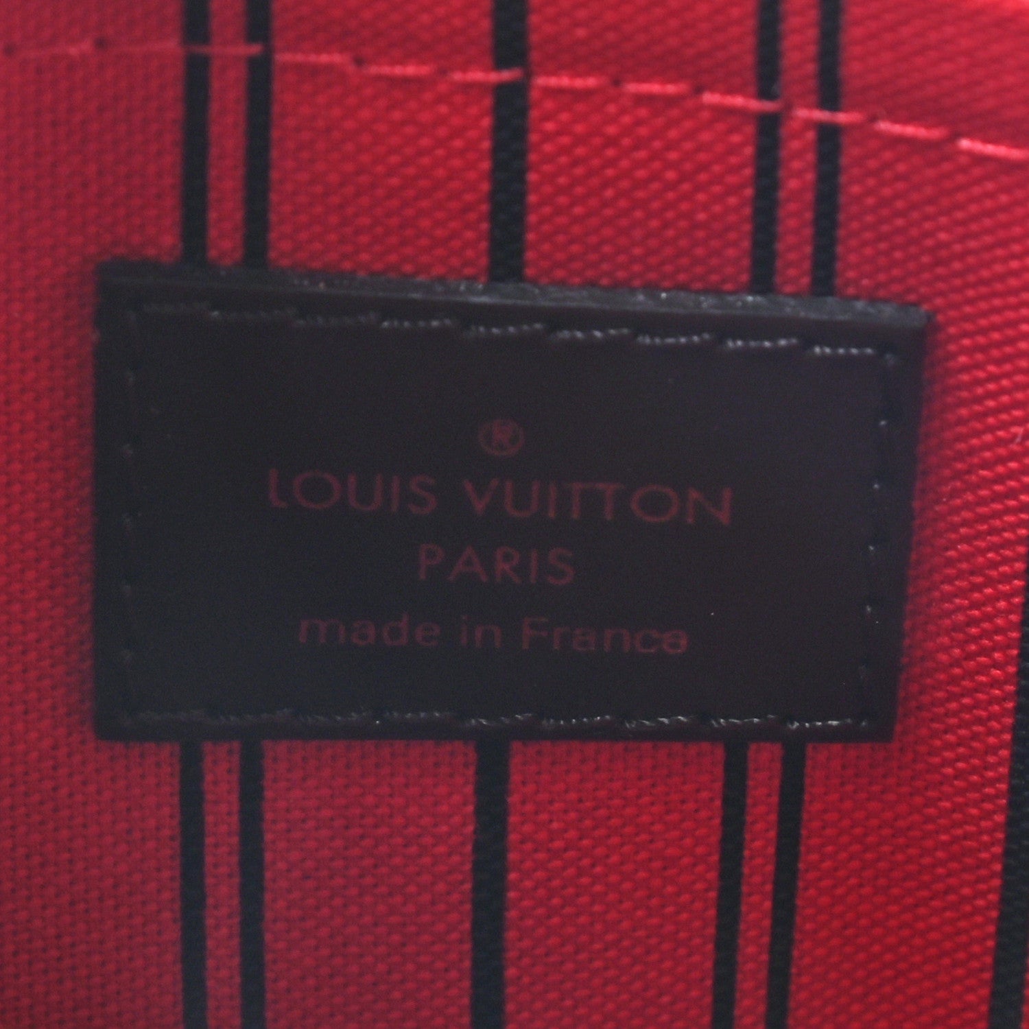 Louis Vuitton Damier Ebene Neverfull PM Pochette 6 of 8