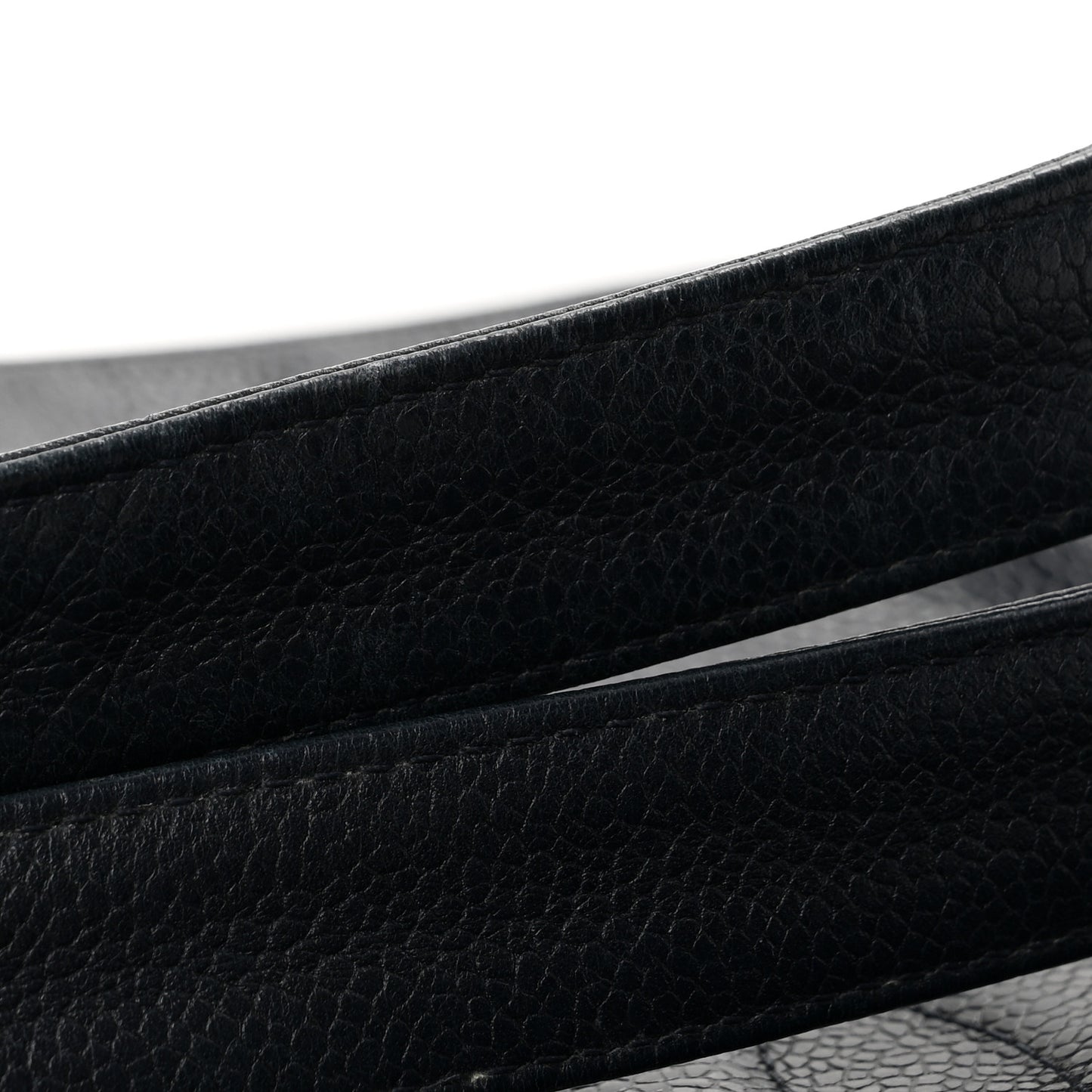 Caviar Flap CC Shoulder Bag Navy