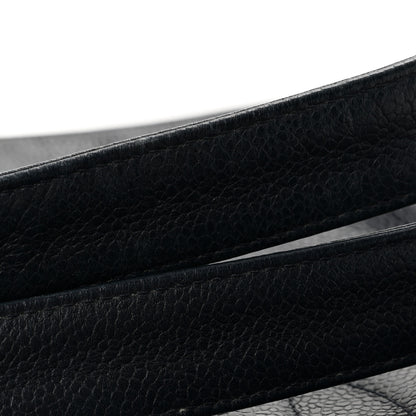 Chanel Caviar Flap CC Shoulder Bag Navy 11 of 13