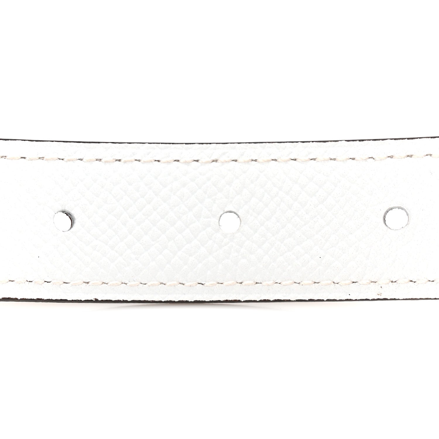 Hermes Swift Epsom 24mm Belt Strap 85 34 Etoupe White 4 of 6