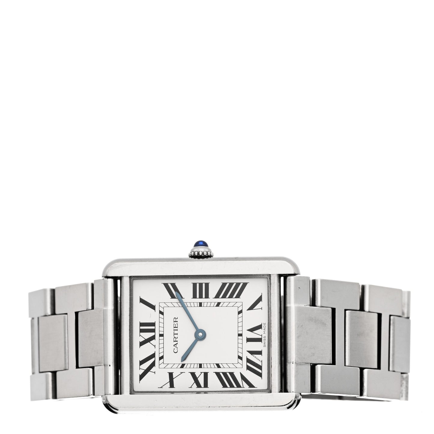 Stainless Steel 27mm Tank Solo Quartz Watch