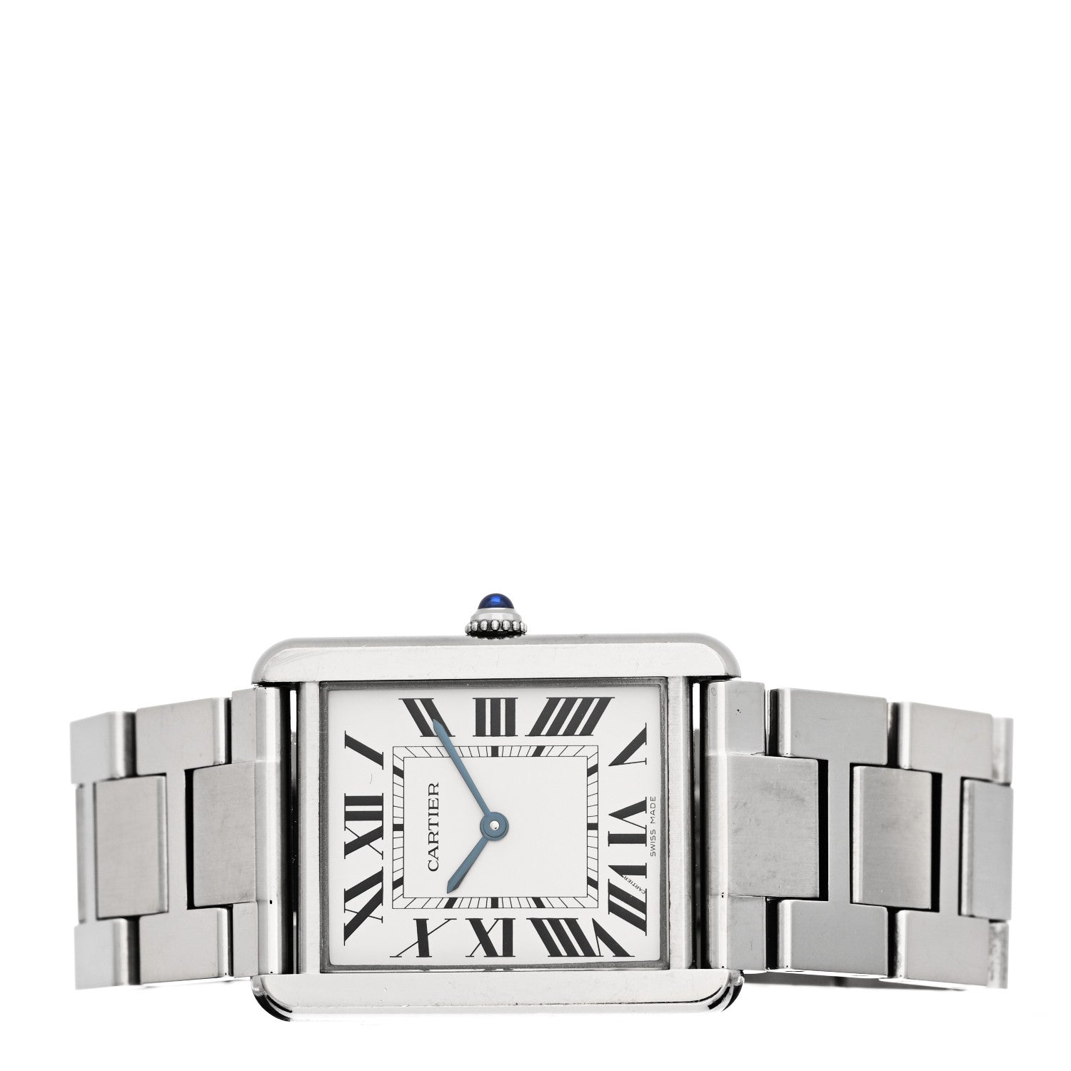 Cartier Stainless Steel 27mm Tank Solo Quartz Watch 2 of 5