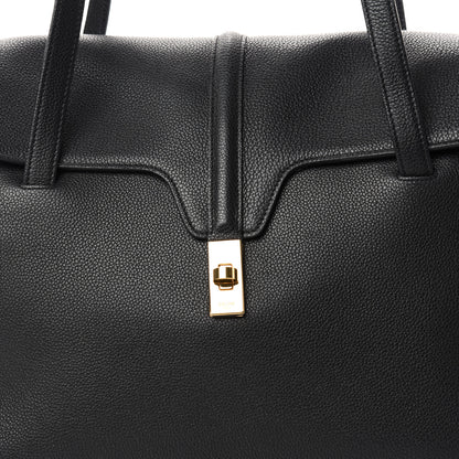 Celine Supple Grained Calfskin Medium Soft 16 Bag Black 10 of 10