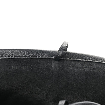 The Row Grained Calfskin Park Tote Three Black 7 of 10