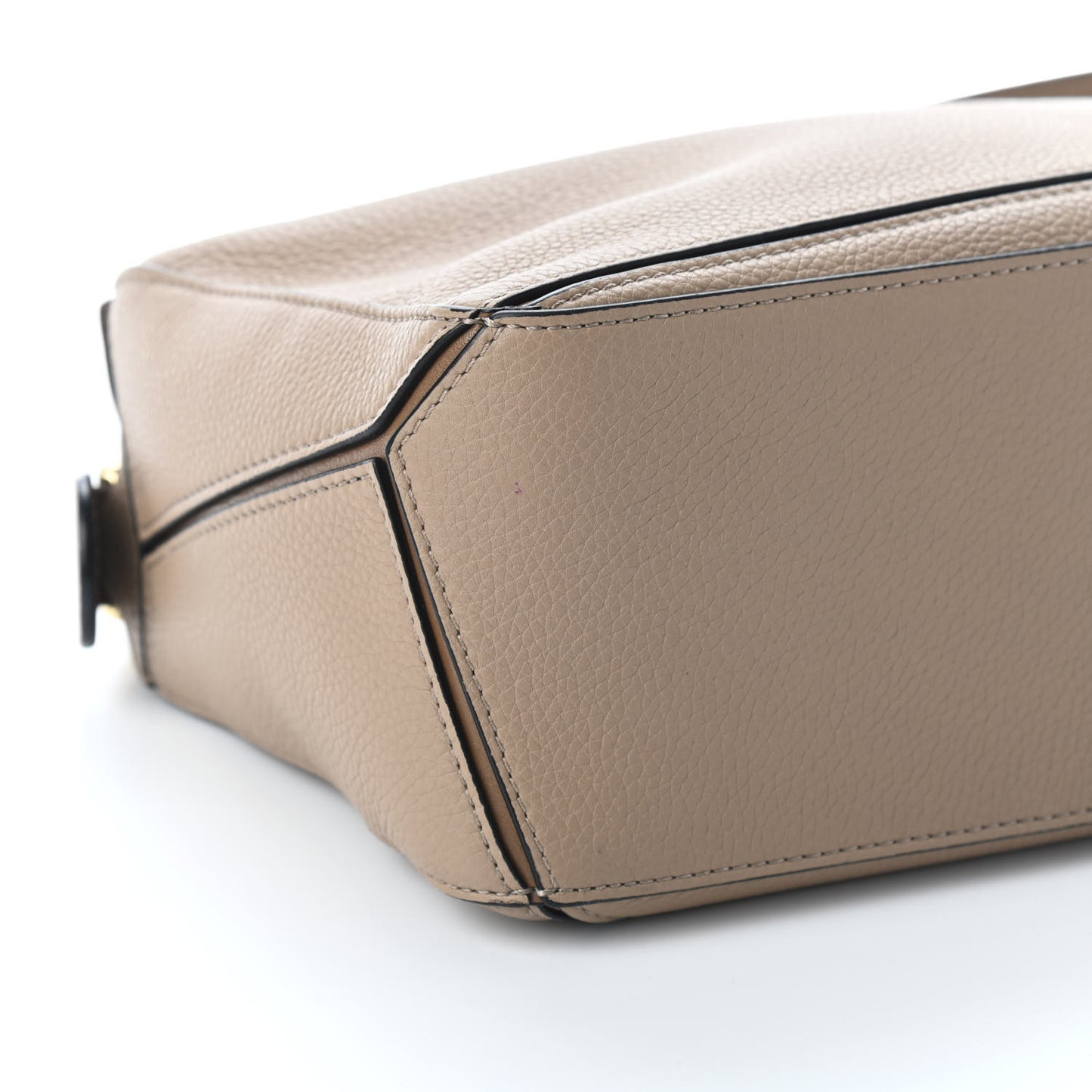 Grained Calfskin Small Puzzle Bag Sand Mink