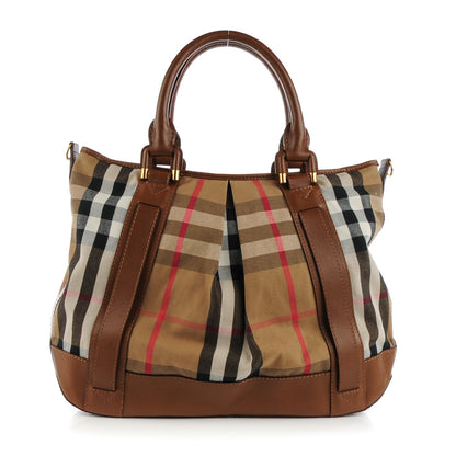 Burberry House Check Large Tote Brown 1 of 10