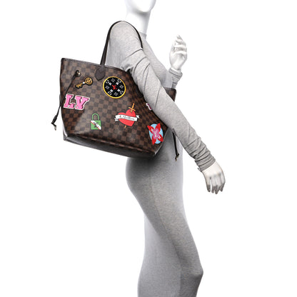 Louis Vuitton Damier Ebene Travel Stickers Neo Neverfull MM 2 of 10