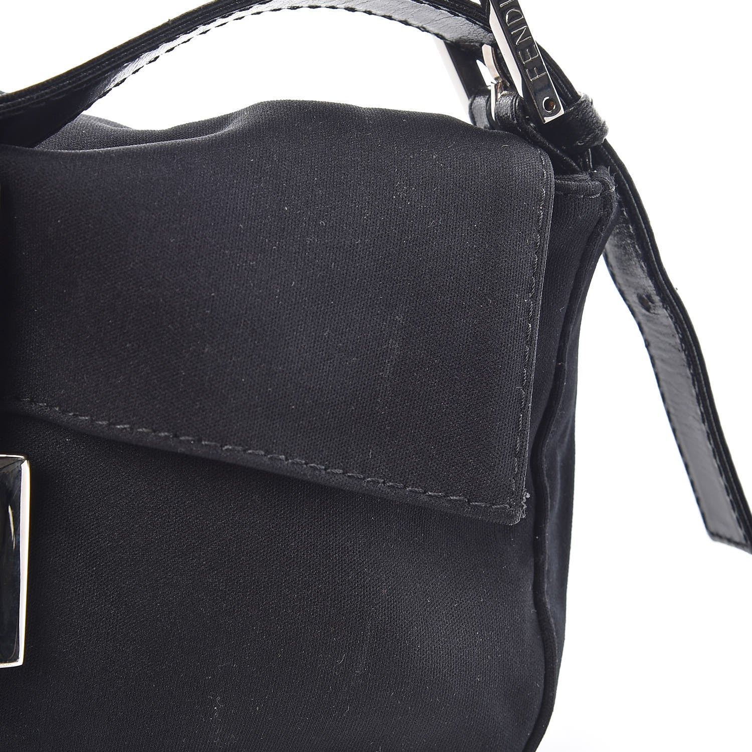 Fendi Neoprene Baguette Black 11 of 12