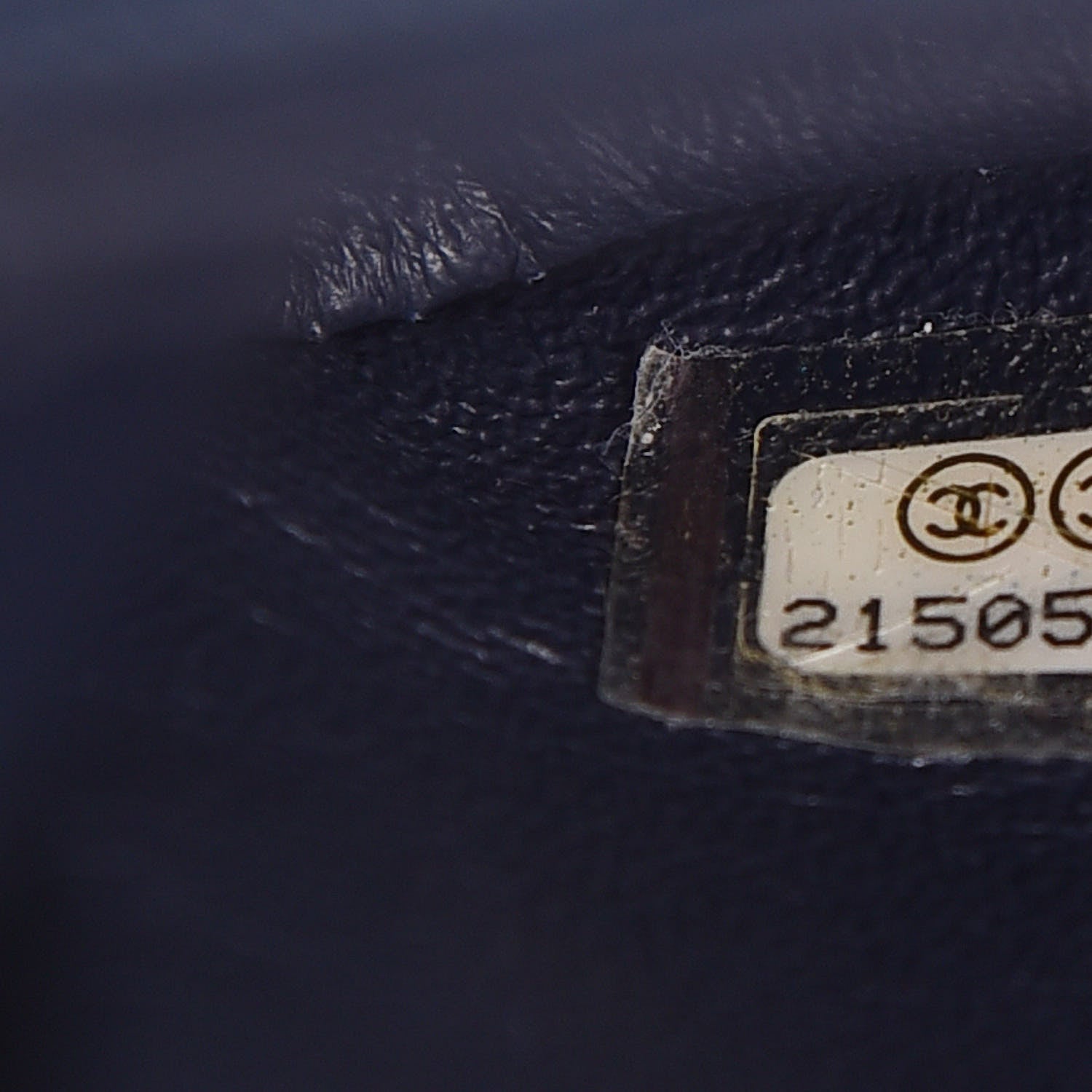 Chanel Lambskin Quilted Elementary Chic Flap Navy 8 of 11