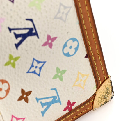 Louis Vuitton Monogram Multicolor Key Pouch White 7 of 7