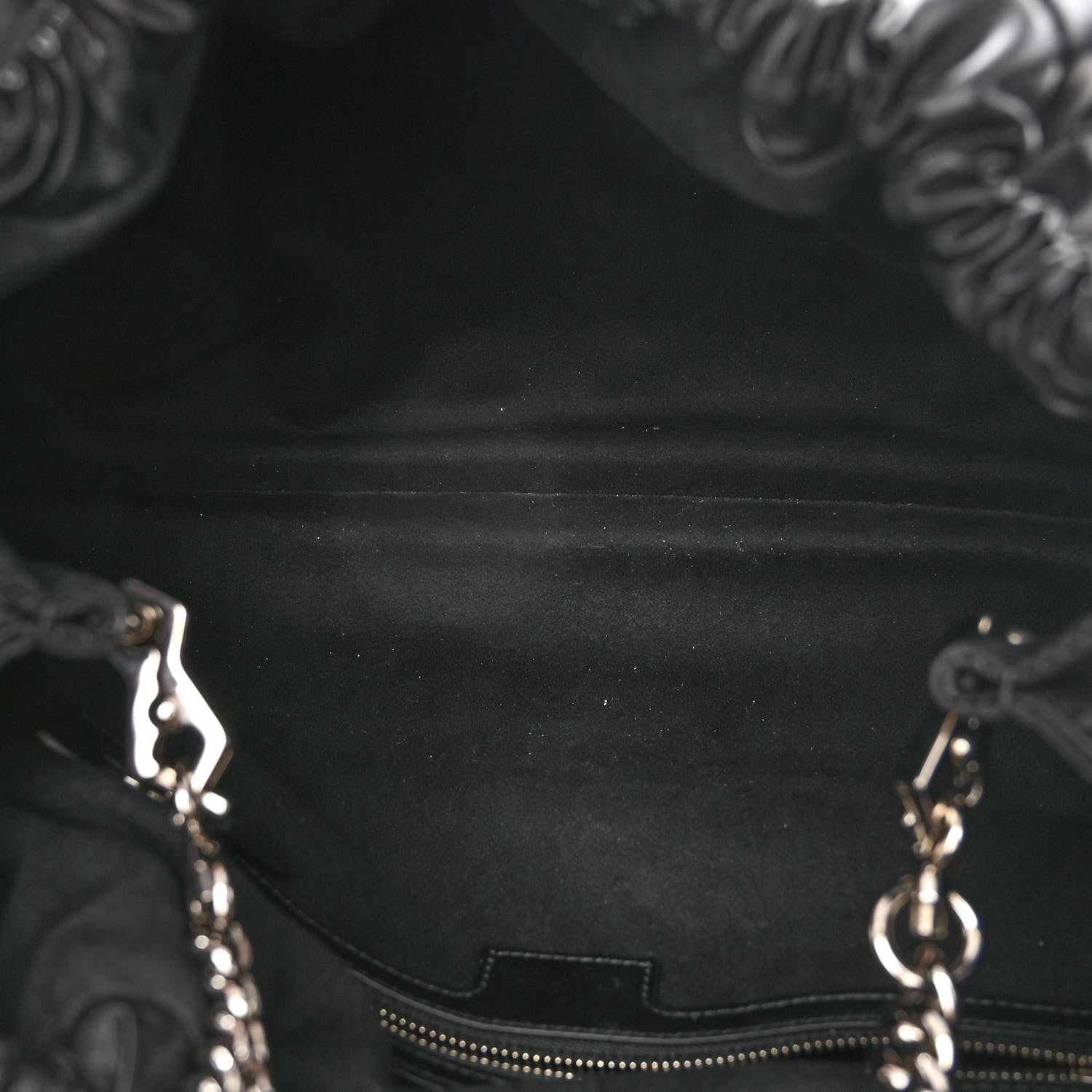 Gucci Calfskin Quilted Medium Deco Tote Bag Black 5 of 9