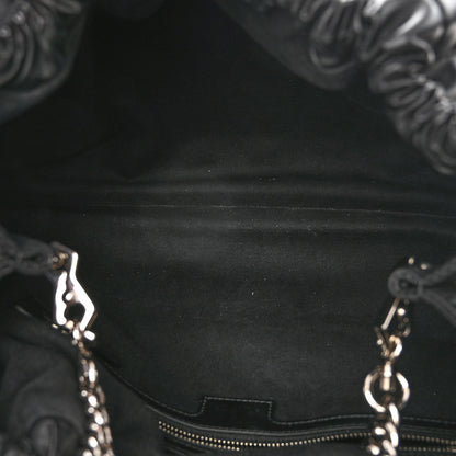 Gucci Calfskin Quilted Medium Deco Tote Bag Black 5 of 9