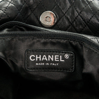 Chanel Lambskin Large Soft and Chain Hobo Black 7 of 8