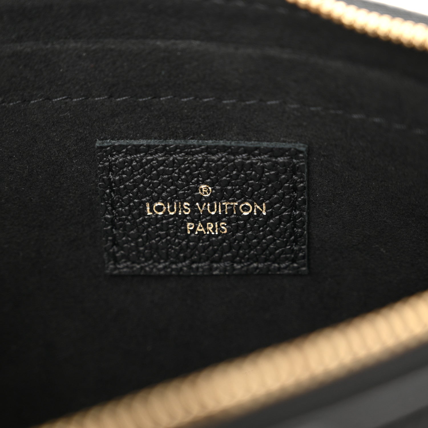 Louis Vuitton Empreinte Monogram Giant Multi Pochette Accessories Large Pochette Black 6 of 10