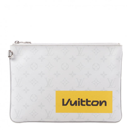 Louis Vuitton Monogram Logo Story GM Pochette Grey 1 of 7