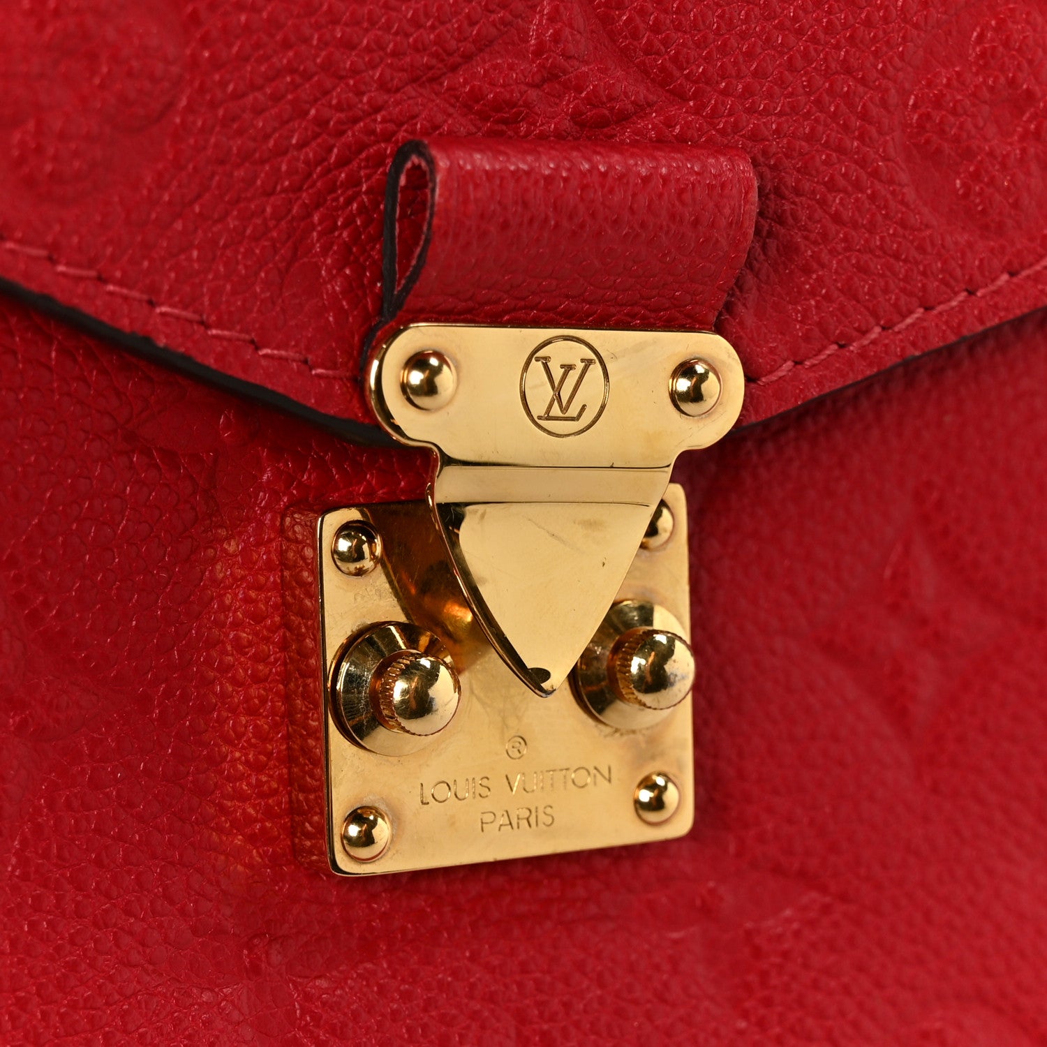 Louis Vuitton Empreinte Pochette Metis Cherry 7 of 13