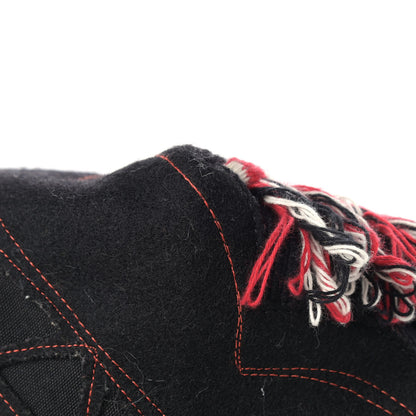 Christian Louboutin Cotton Embroidered Portugaba Black 10 of 10
