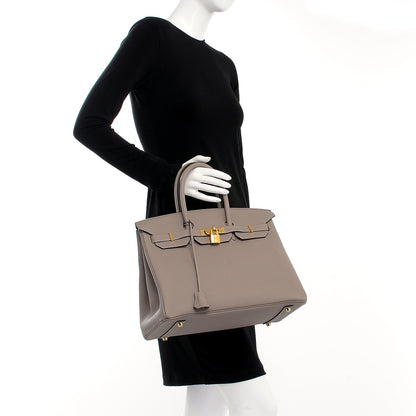 Hermes Togo Birkin 35 Gris Asphalte 3 of 30