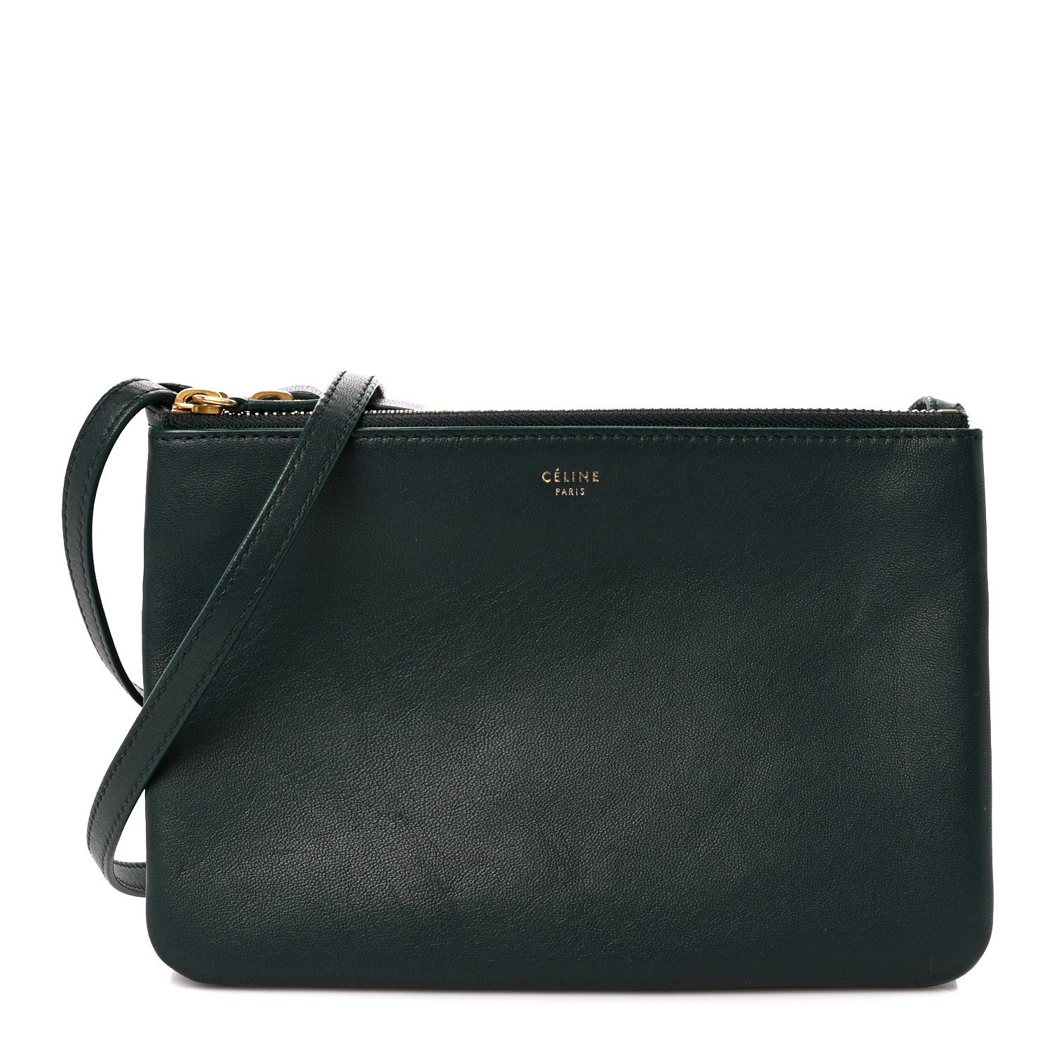 Celine Lambskin Small Trio Crossbody Bag Amazone 1 of 13