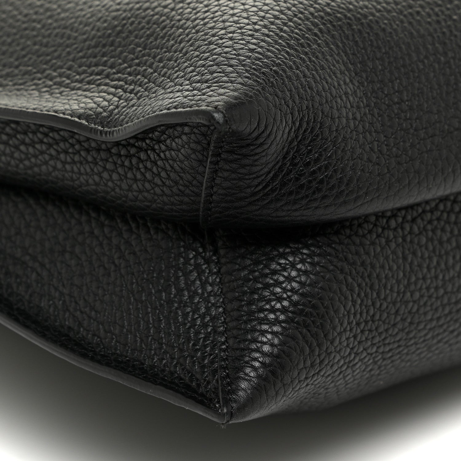 Tom Ford Pebbled Calfskin Small Alix Padlock Zip Hobo Bag Black 9 of 11