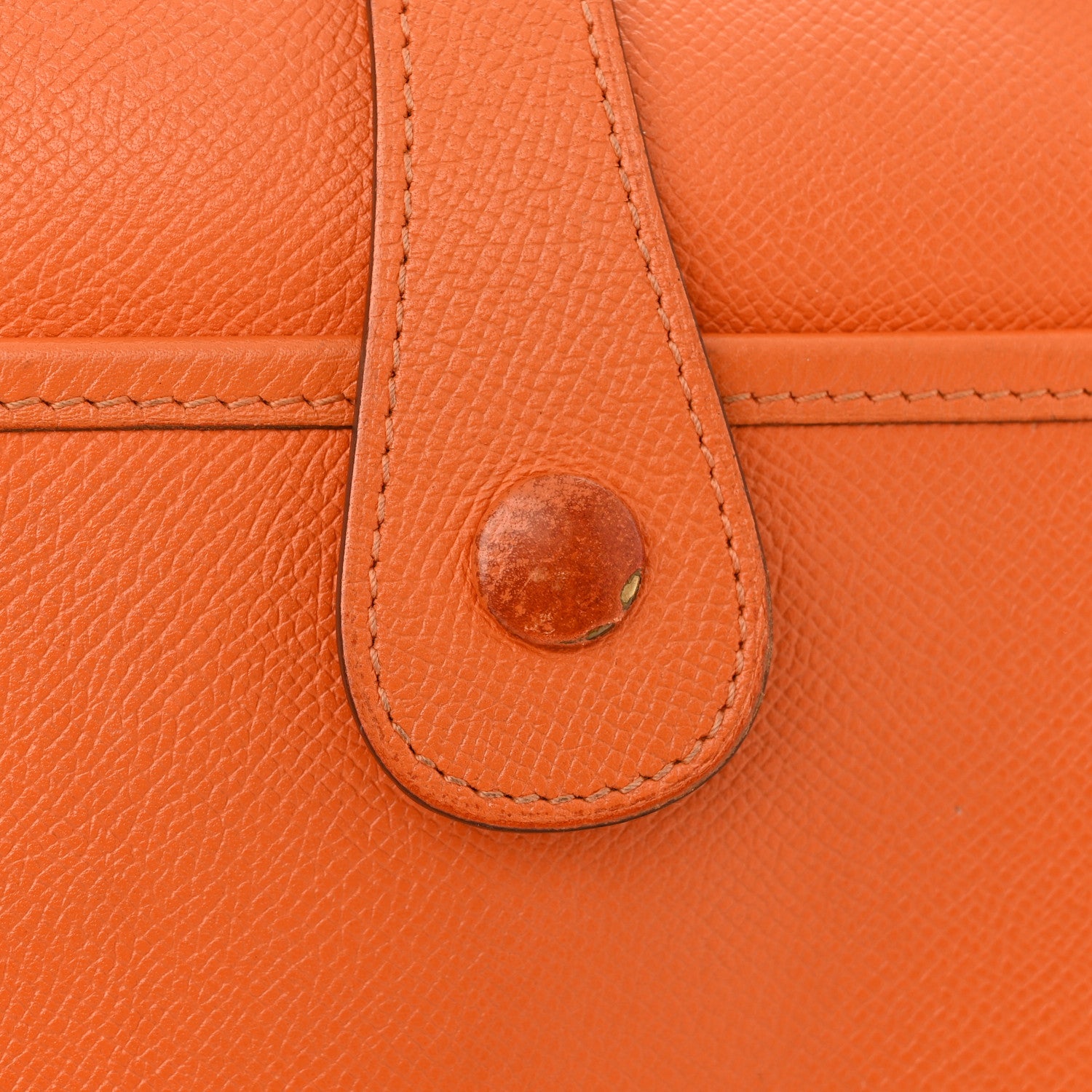 Hermes Epsom Evelyne III GM Orange 13 of 21