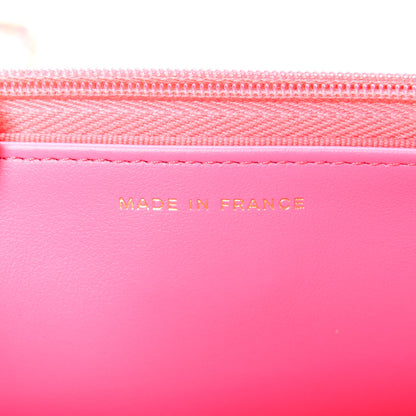 Chanel Caviar Quilted Wallet on Chain WOC Fuchsia 7 of 12