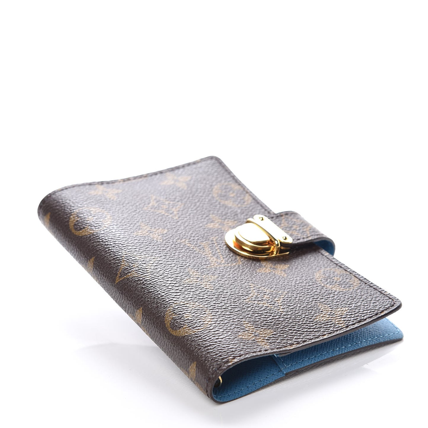 Monogram Koala Small Ring Agenda Cover Blue