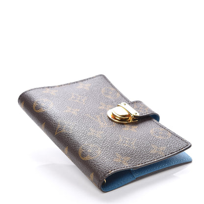 Louis Vuitton Monogram Koala Small Ring Agenda Cover Blue 4 of 10