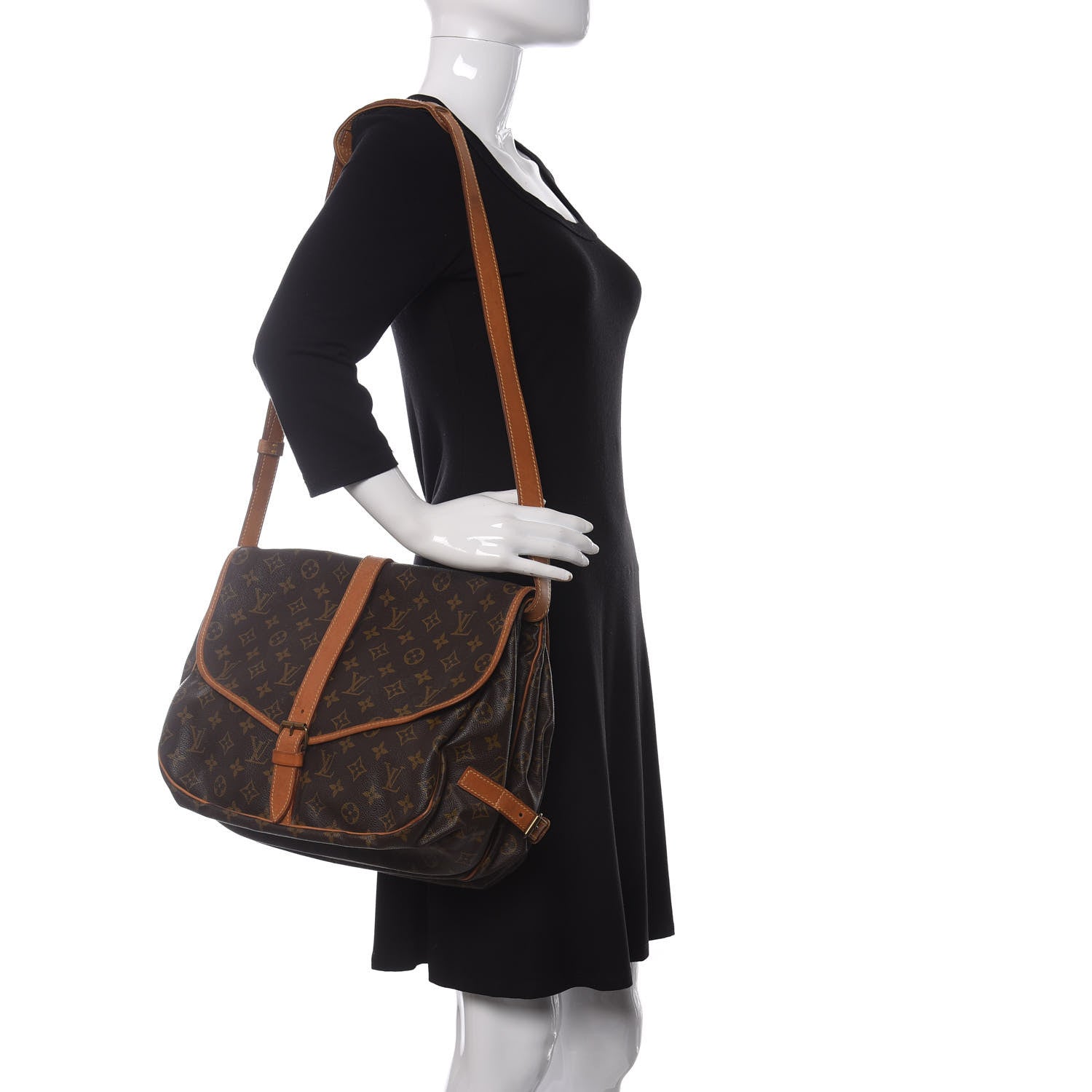 Louis Vuitton Monogram Saumur 35 2 of 10