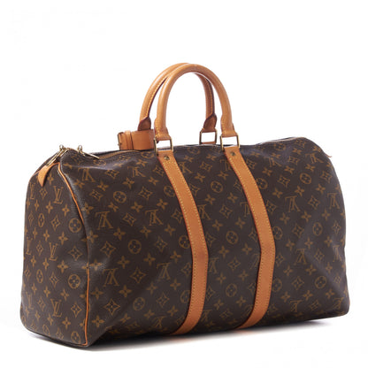 Louis Vuitton Monogram Keepall 45 3 of 10