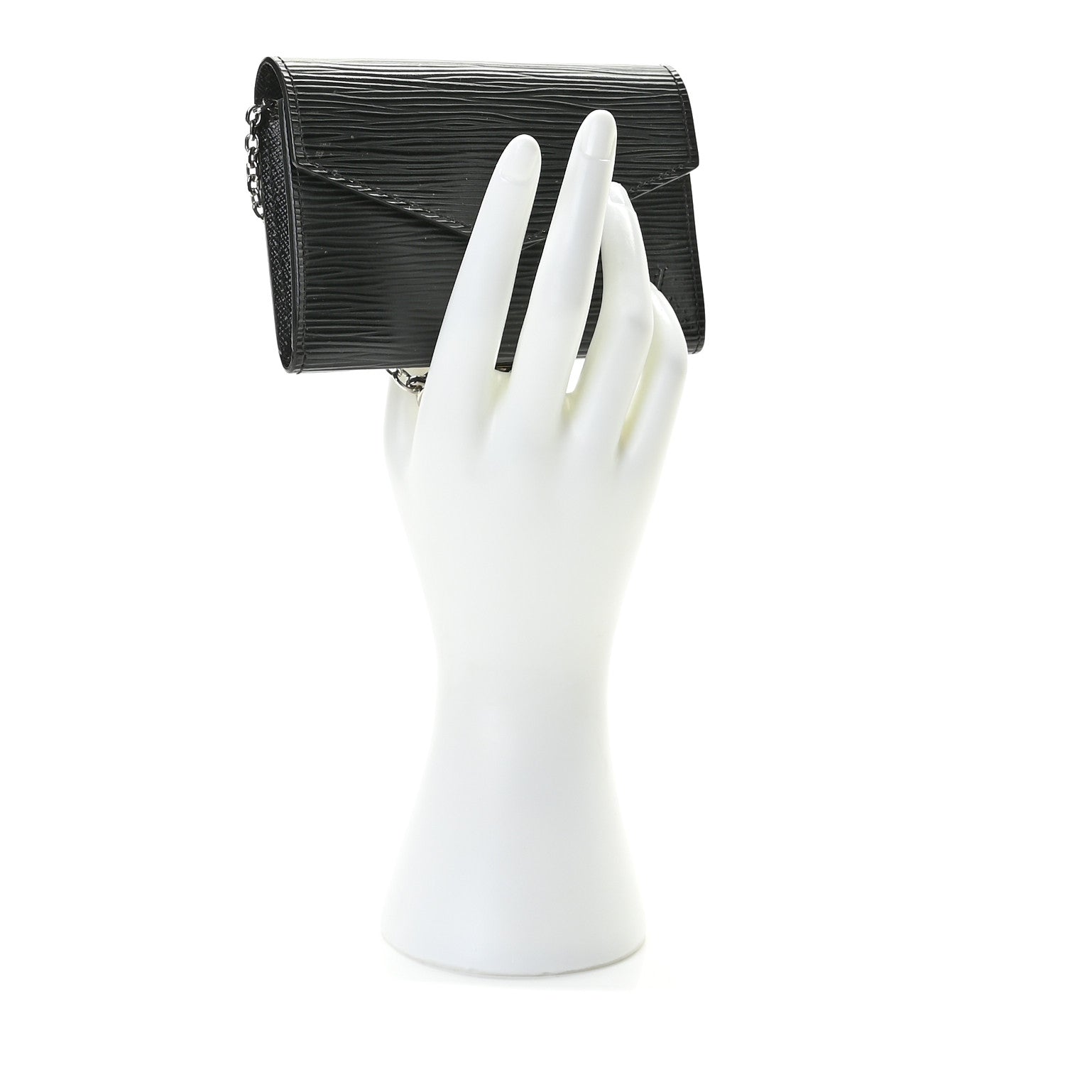 Louis Vuitton Epi Key Pouch Noir 2 of 9