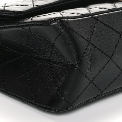 Chanel Aged Calfskin Quilted 2.55 Reissue 225 Flap Black 5 of 9