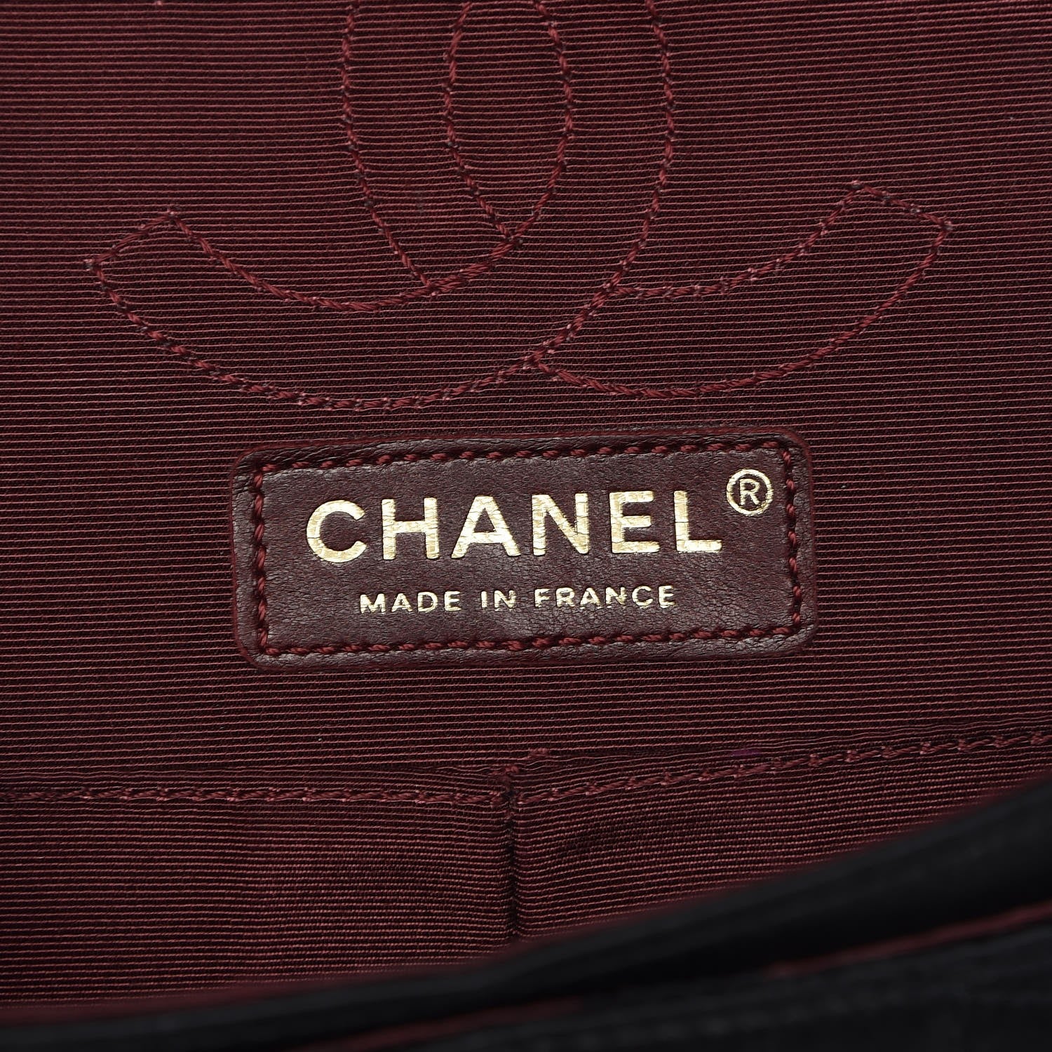 Chanel Satin Coco's Croc 2.55 Reissue East West Flap Black 6 of 7