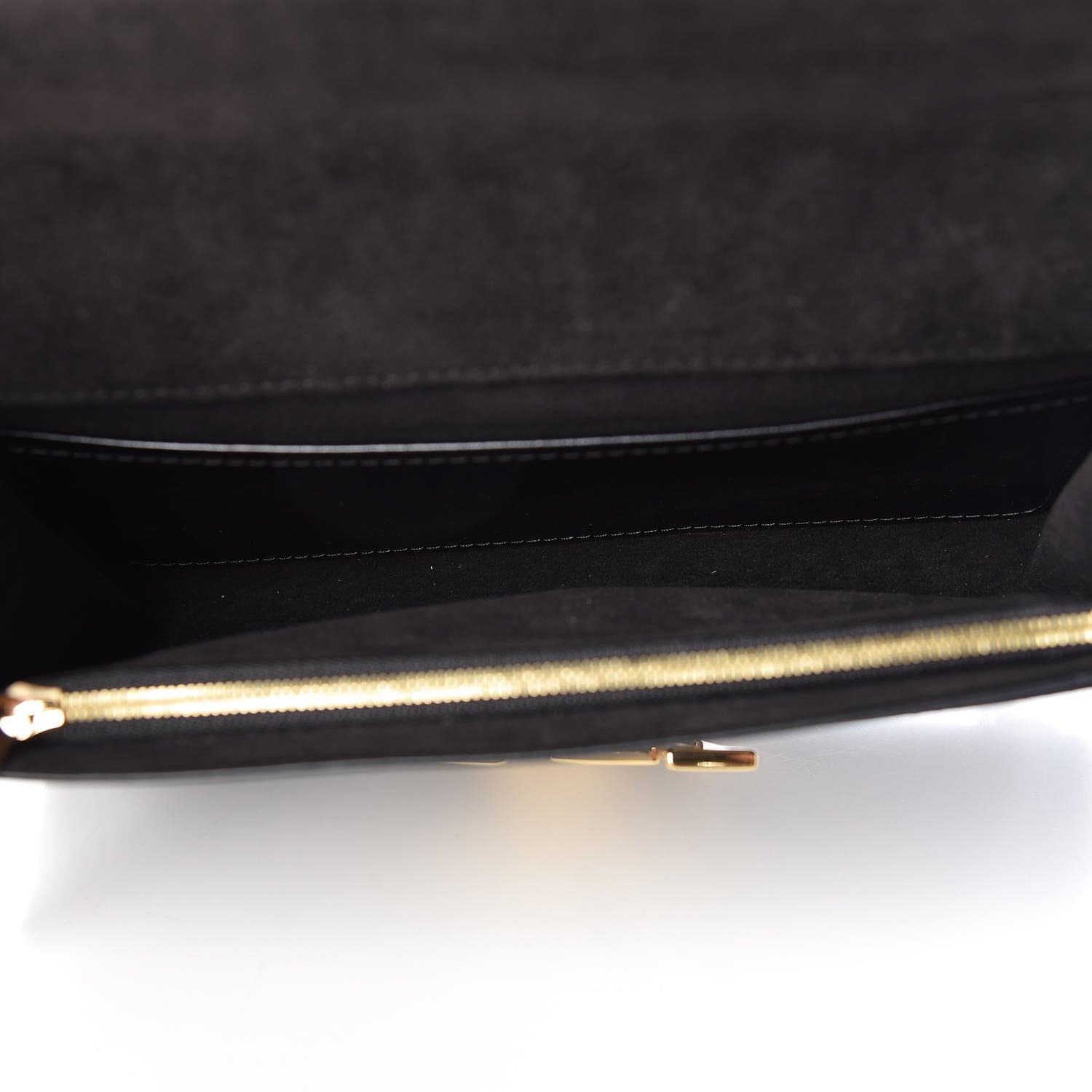 Louis Vuitton Calfskin Chain Louise GM Black 5 of 13