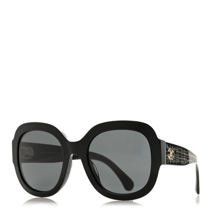Chanel Acetate Pantos Sunglasses 5433-A Black 1 of 8
